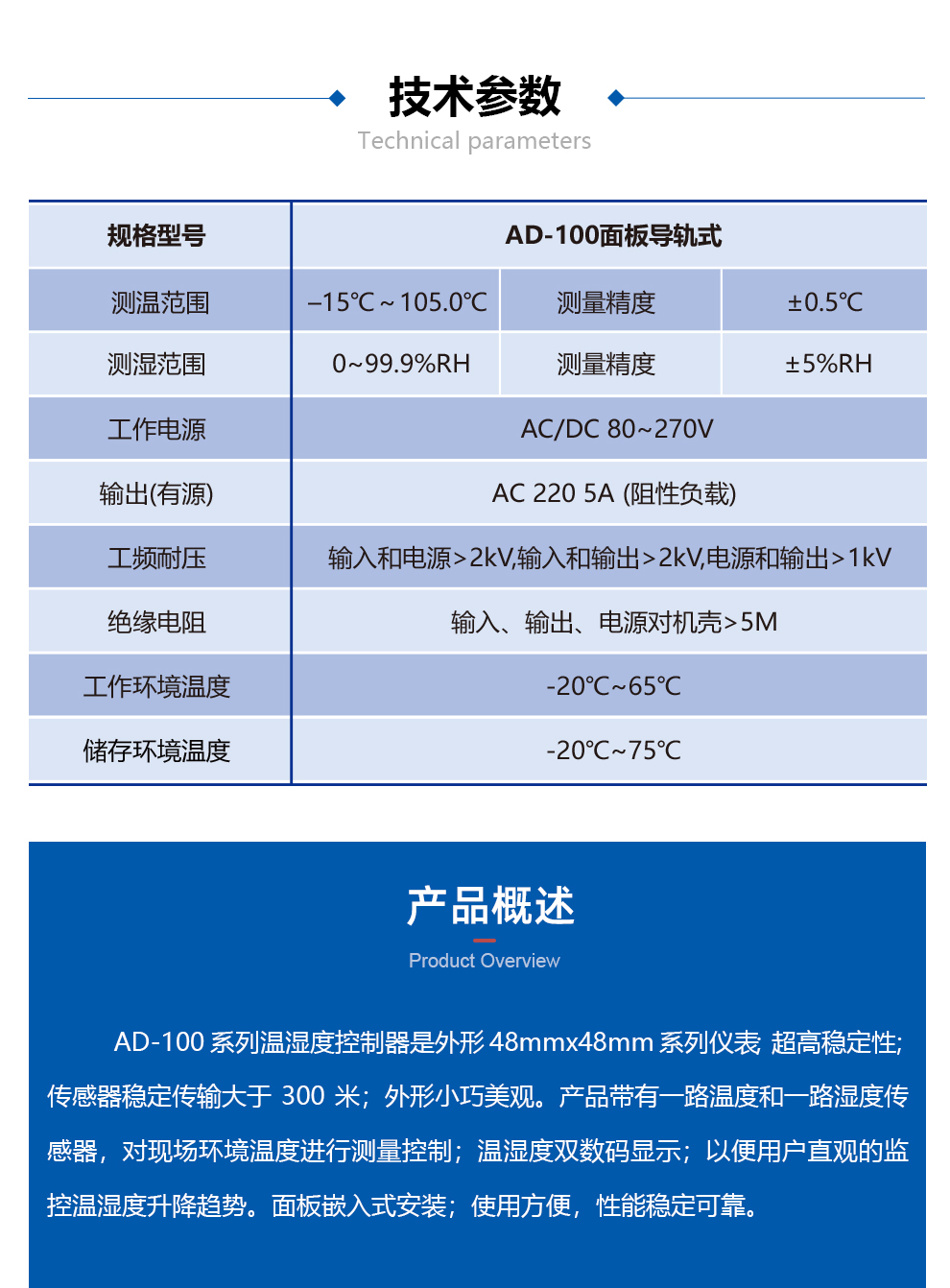 智能溫濕度控制器